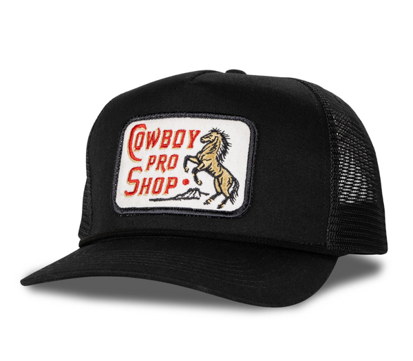 Cowboy Pro Shop Hat Black