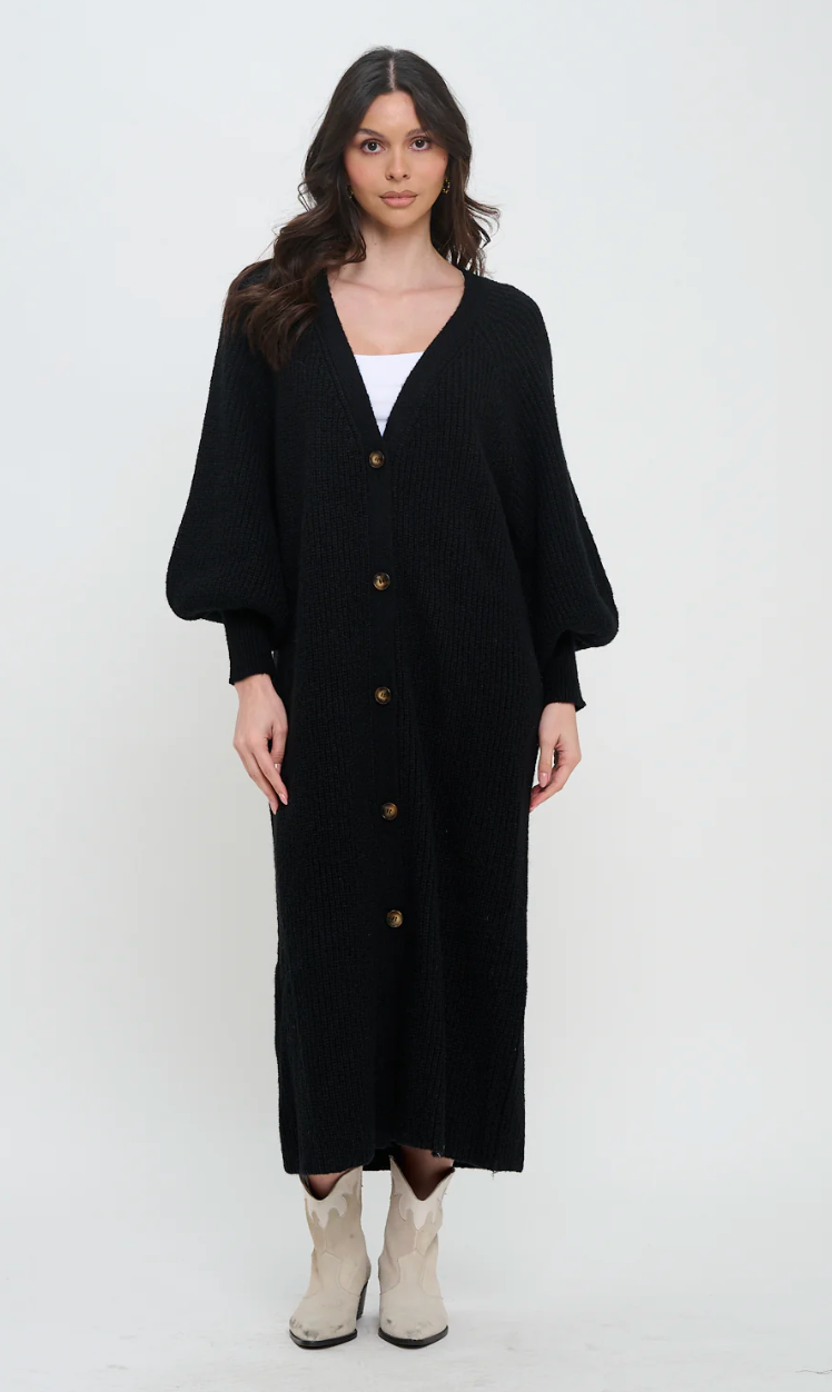 The Holloway Duster Black
