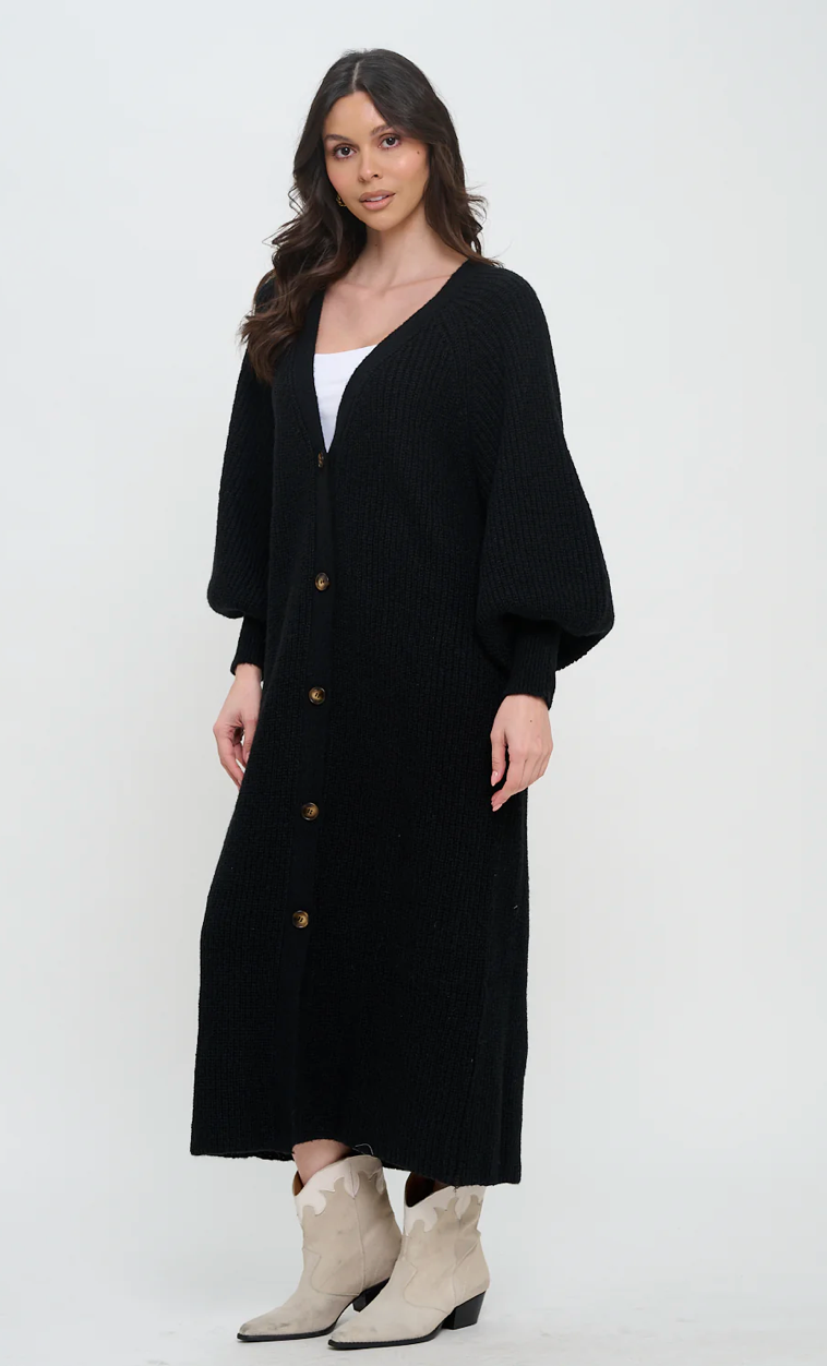 The Holloway Duster Black