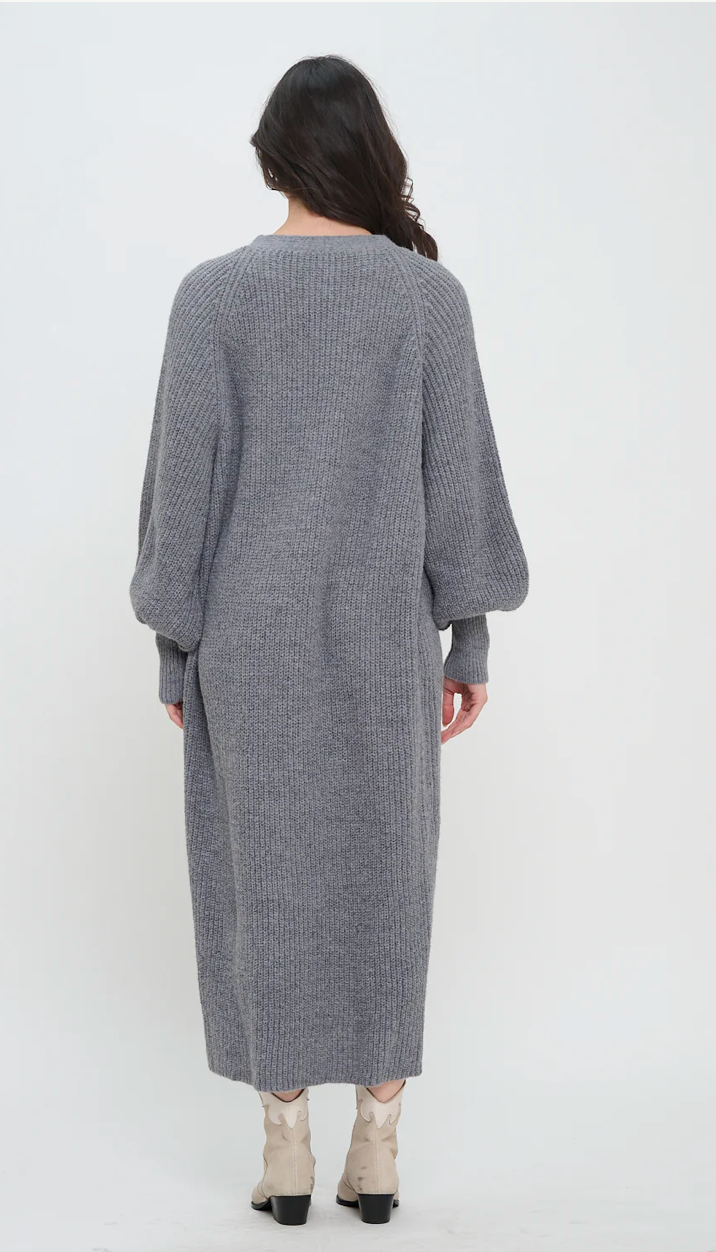 The Holloway Duster Heather Grey