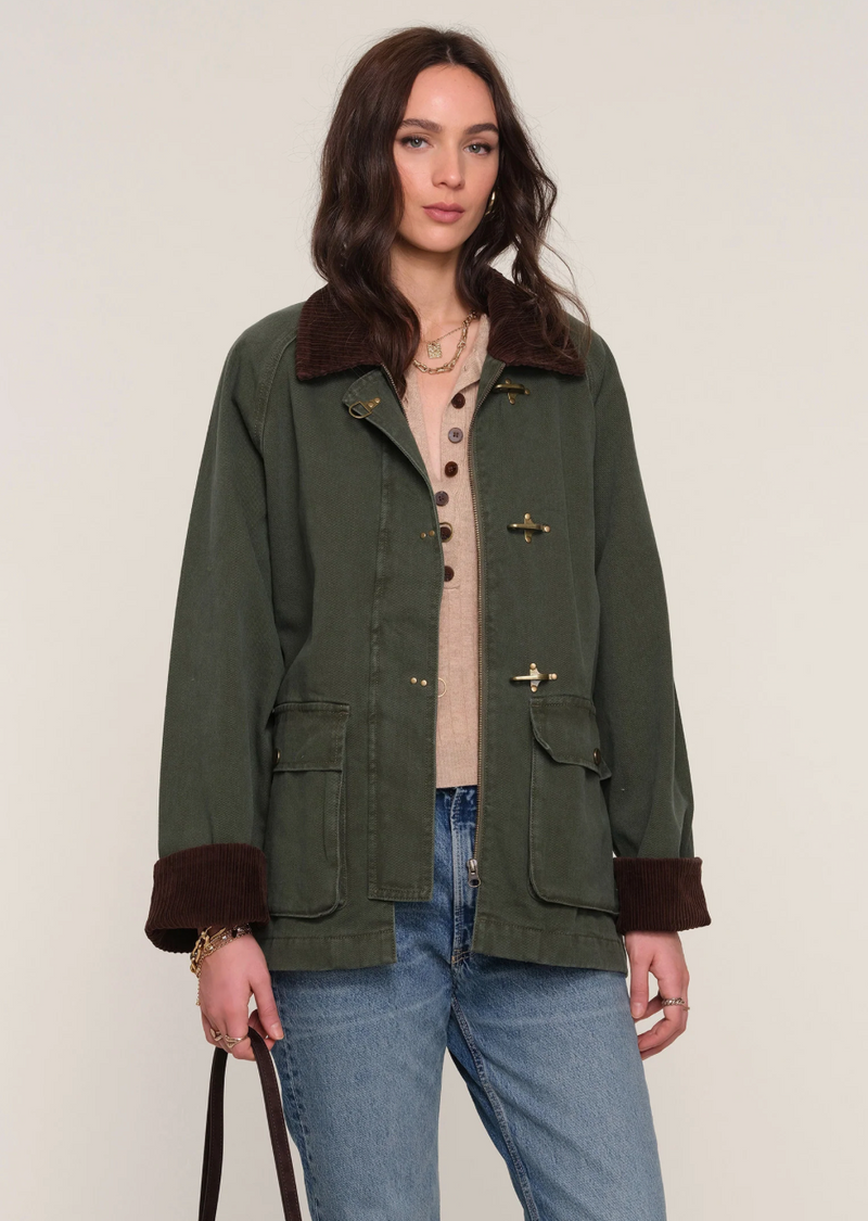 Charla Jacket Army Green