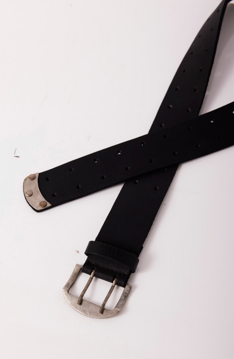 We The Free Double Cross Belt Black