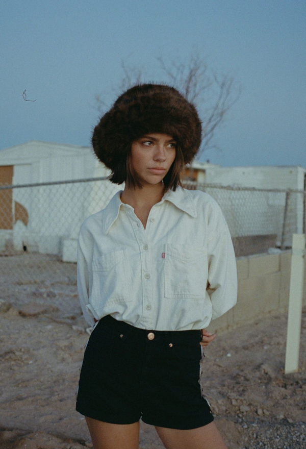 Snuggle Bucket Hat Leopard