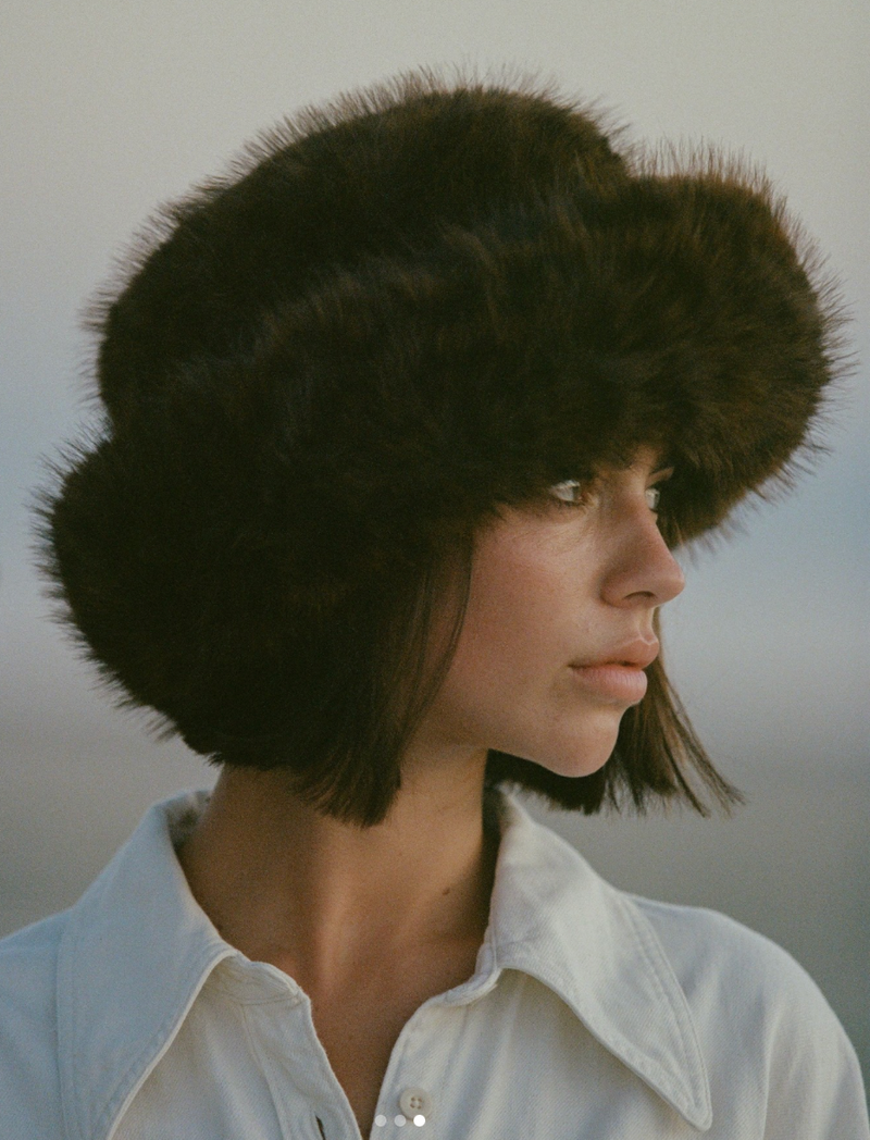 Snuggle Bucket Hat Leopard