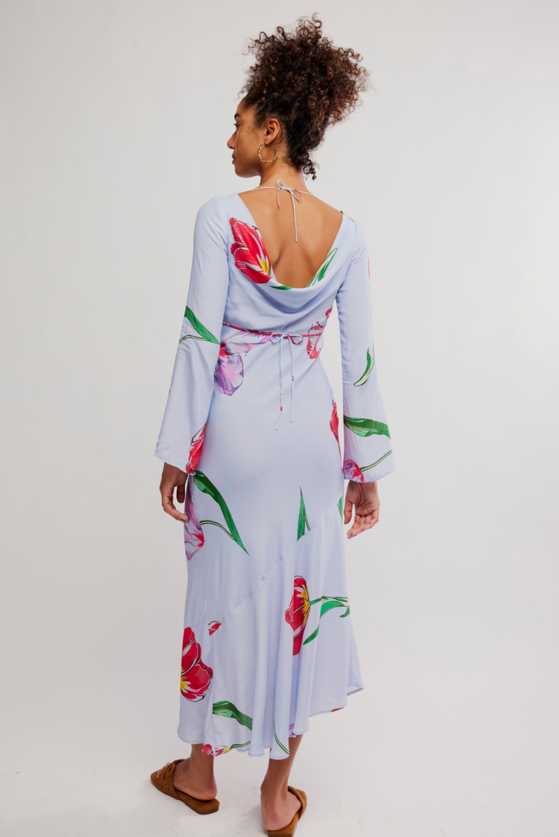 Zadie Diagonal Seam Midi Dress Spring Combo B.loved Zadie Diagonal Seam Midi Dress Spring Combo B.loved