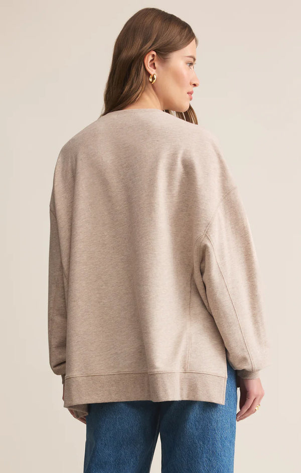 Modern Weekender Sweatshirt Natural Heather