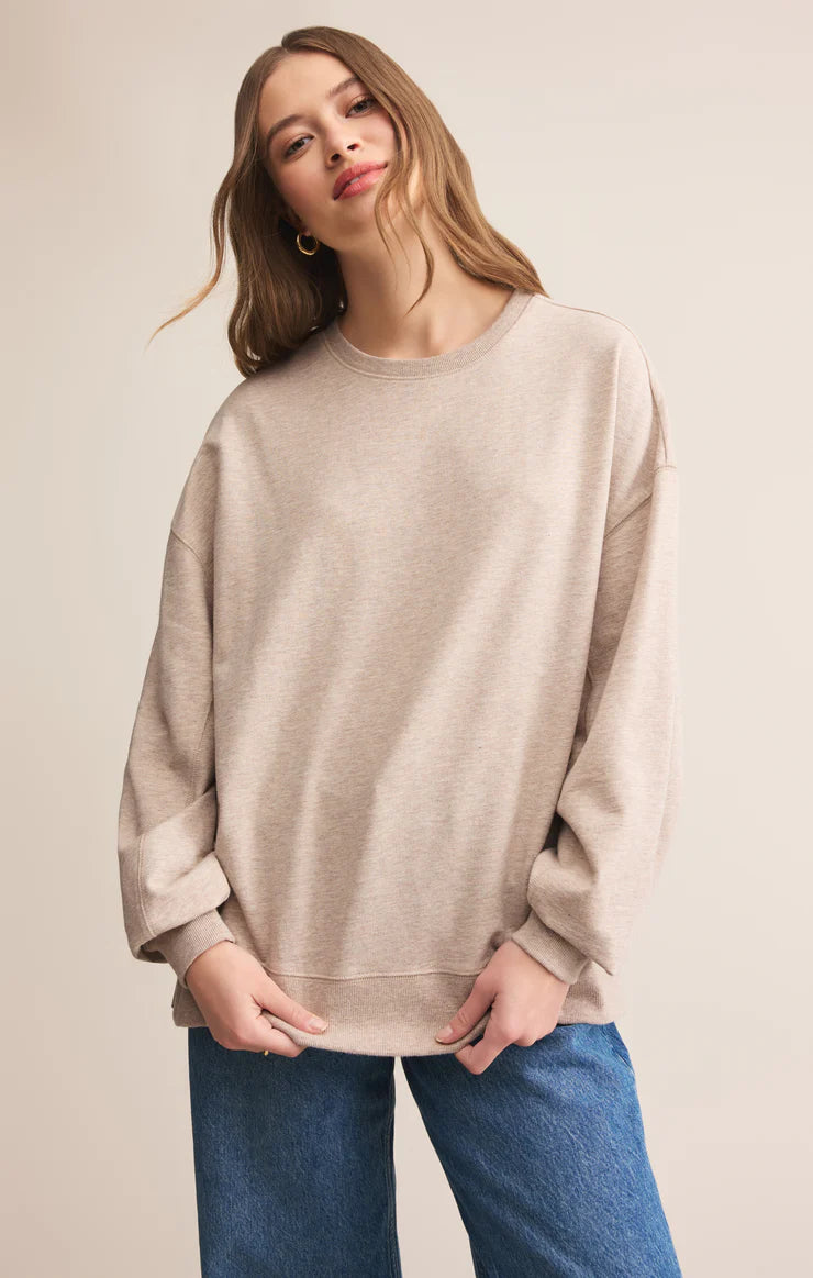 Modern Weekender Sweatshirt Natural Heather