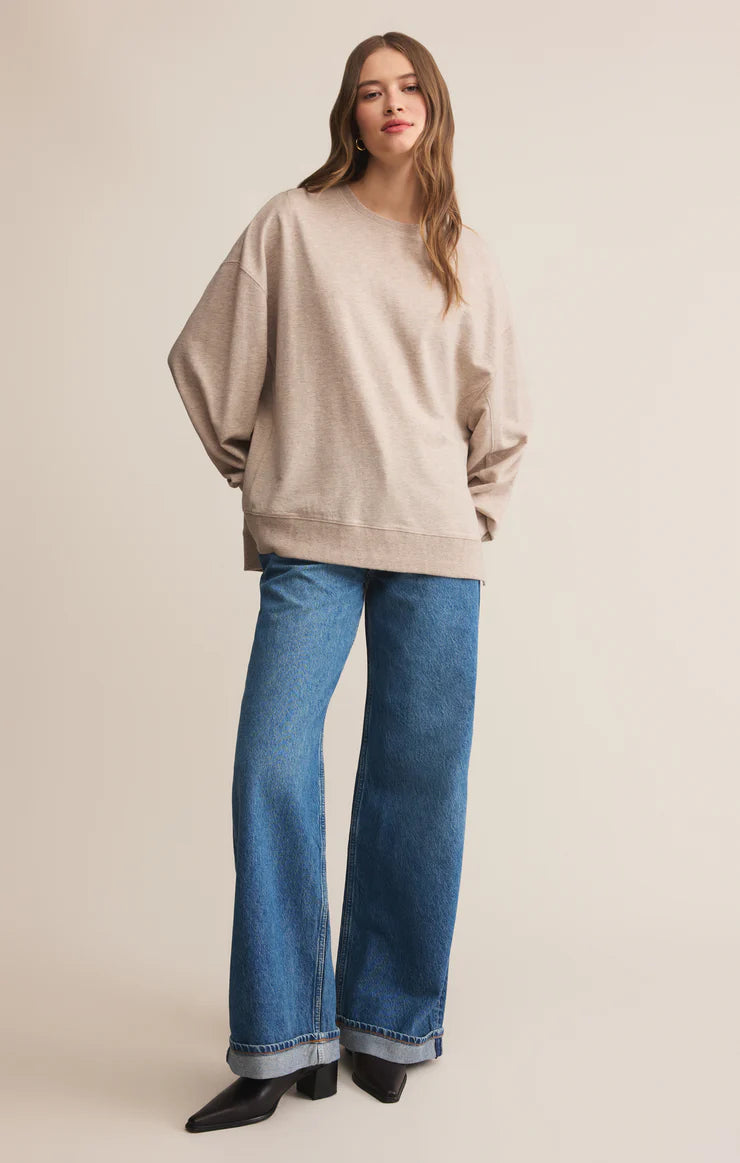 Modern Weekender Sweatshirt Natural Heather