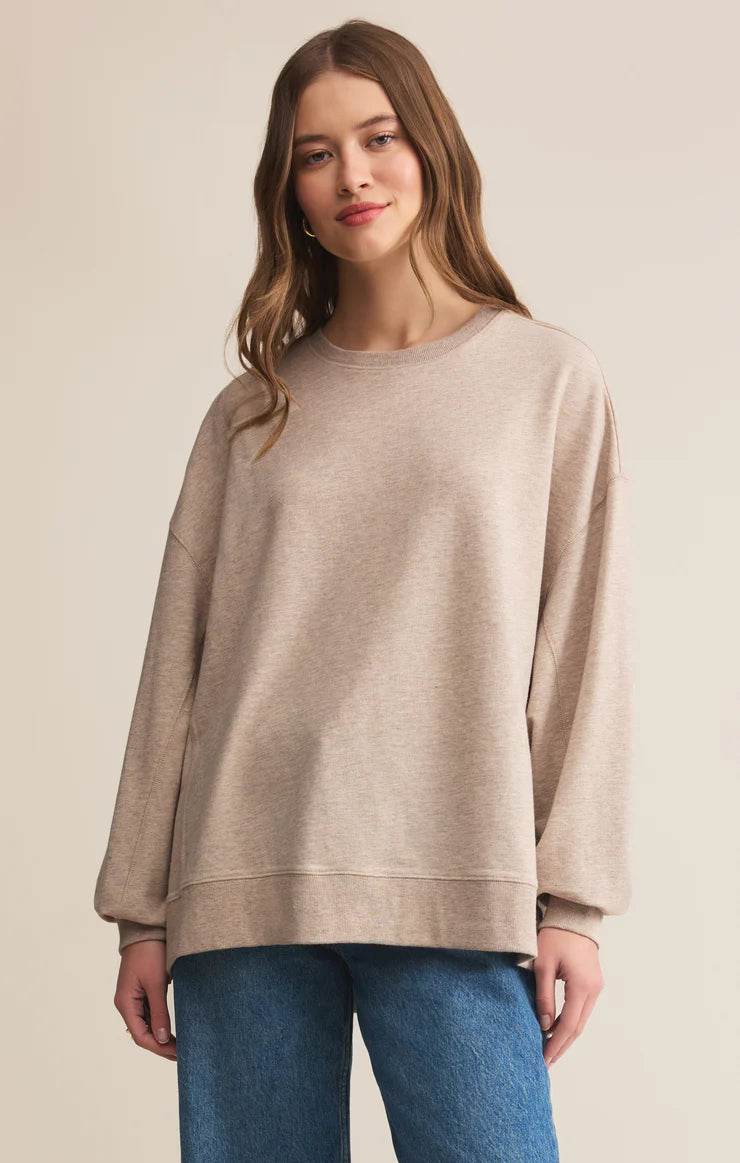 Modern Weekender Sweatshirt Natural Heather