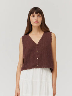 Sweet and Simple Crochet Top Cocoa