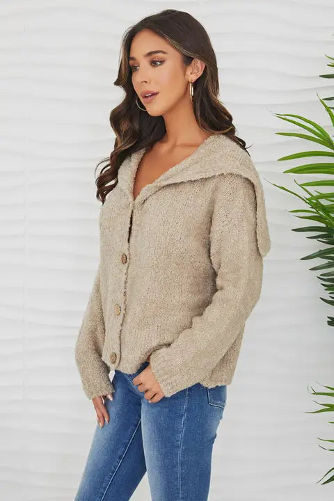 Colder Days Boucle Cardigan