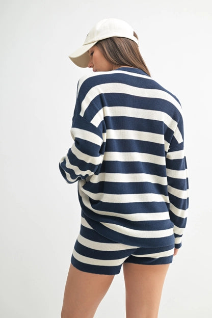 All About Stripes Set Navy