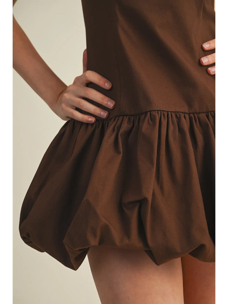 Cocoa Cloud Bubble Dress