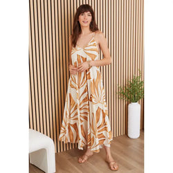 Nature's Embrace Maxi Dress