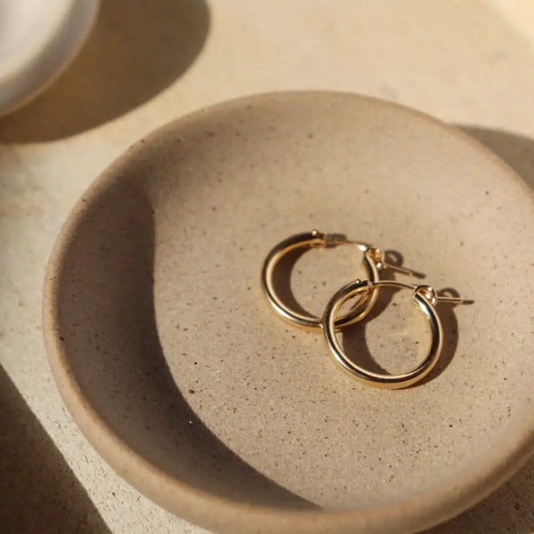 Classic Hoops 14K Gold Fill Small