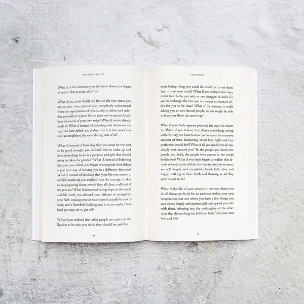 Ceremony - Book