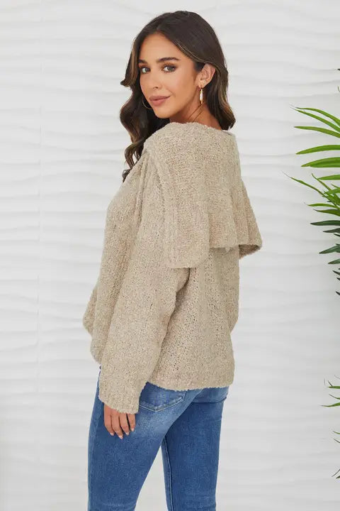 Colder Days Boucle Cardigan