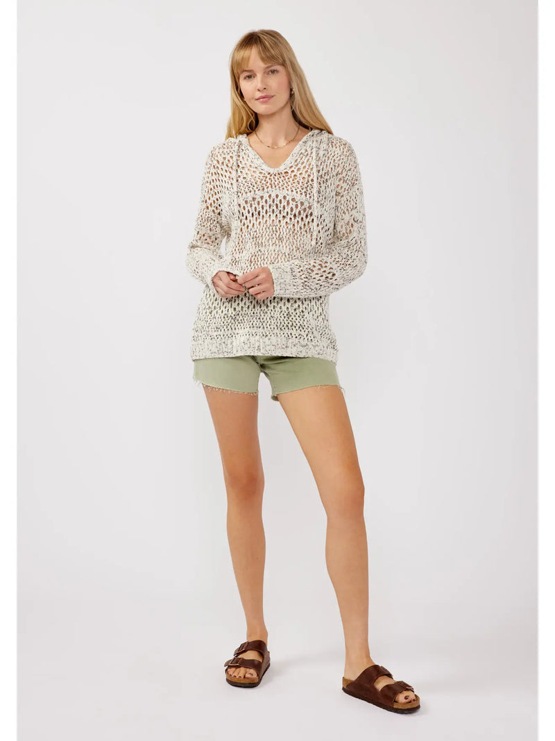The Birch Pullover Ivory/Taupe