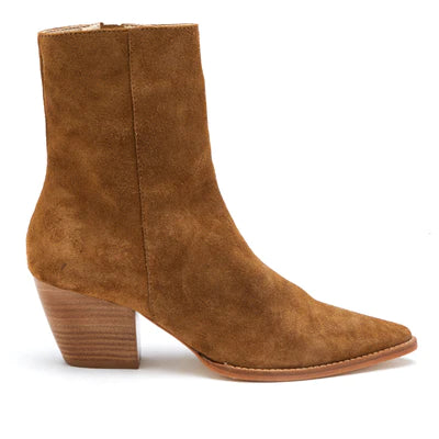 Caty Ankle Boot Fawn Suede