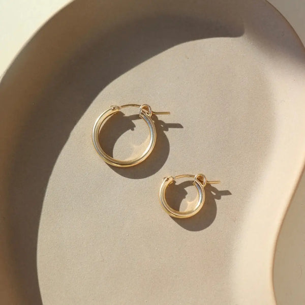 Classic Hoops 14K Gold Fill Mini