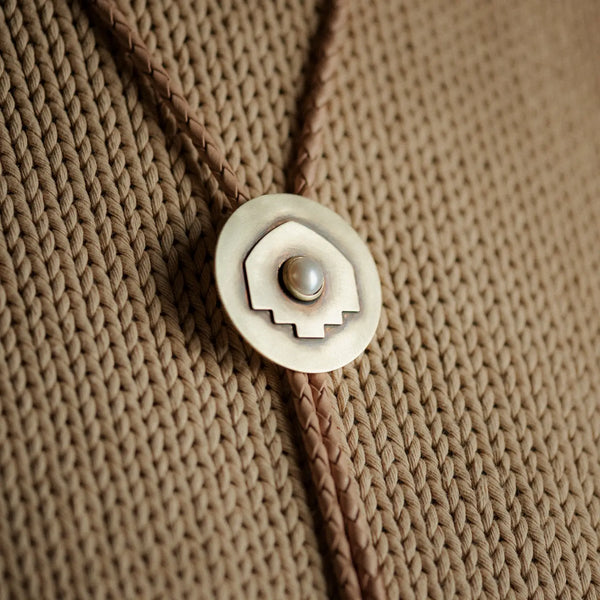 Tacoma Bolo Dark Brown Pearl