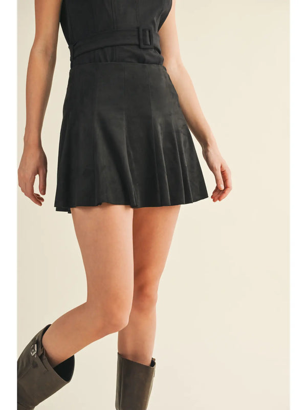 The Nightfall Skort Black