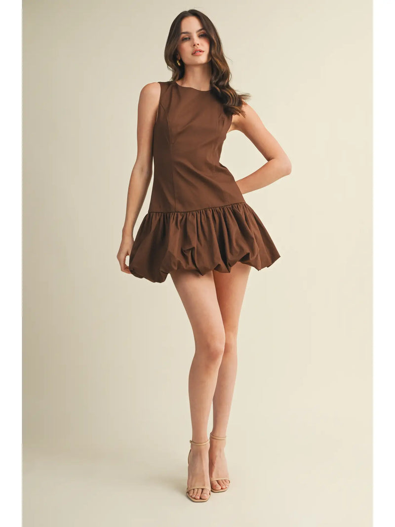 Cocoa Cloud Bubble Dress
