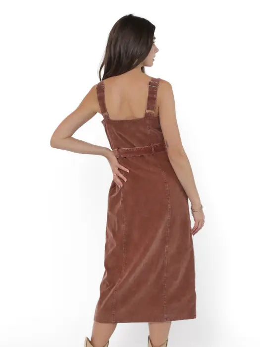 Dusty Trail Corduroy Dress