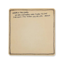 Dearly Beloved(Prince) Small Notepad