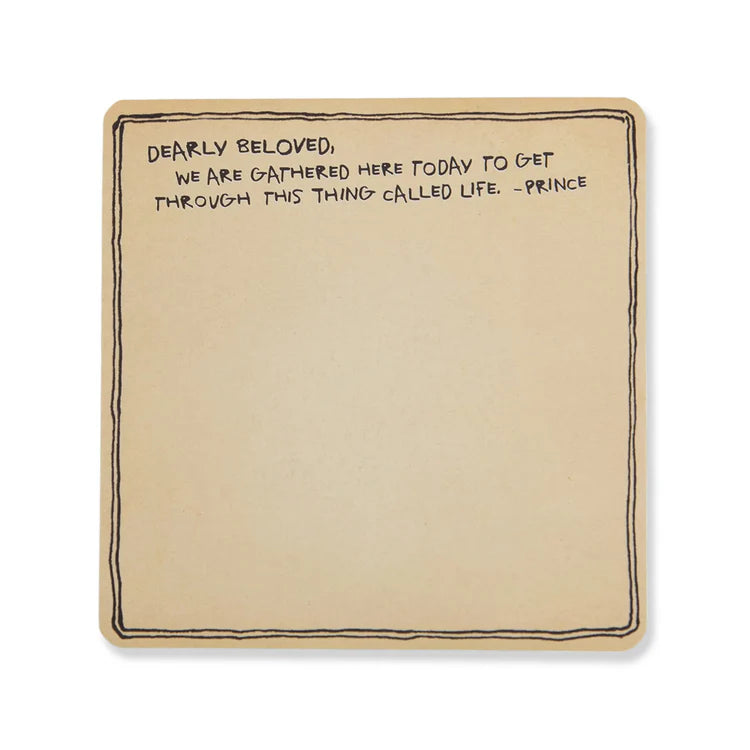 Dearly Beloved(Prince) Small Notepad