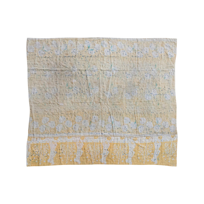 Kantha Reversible Throw