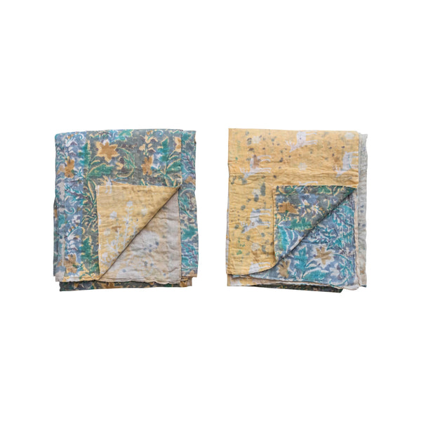 Kantha Reversible Throw