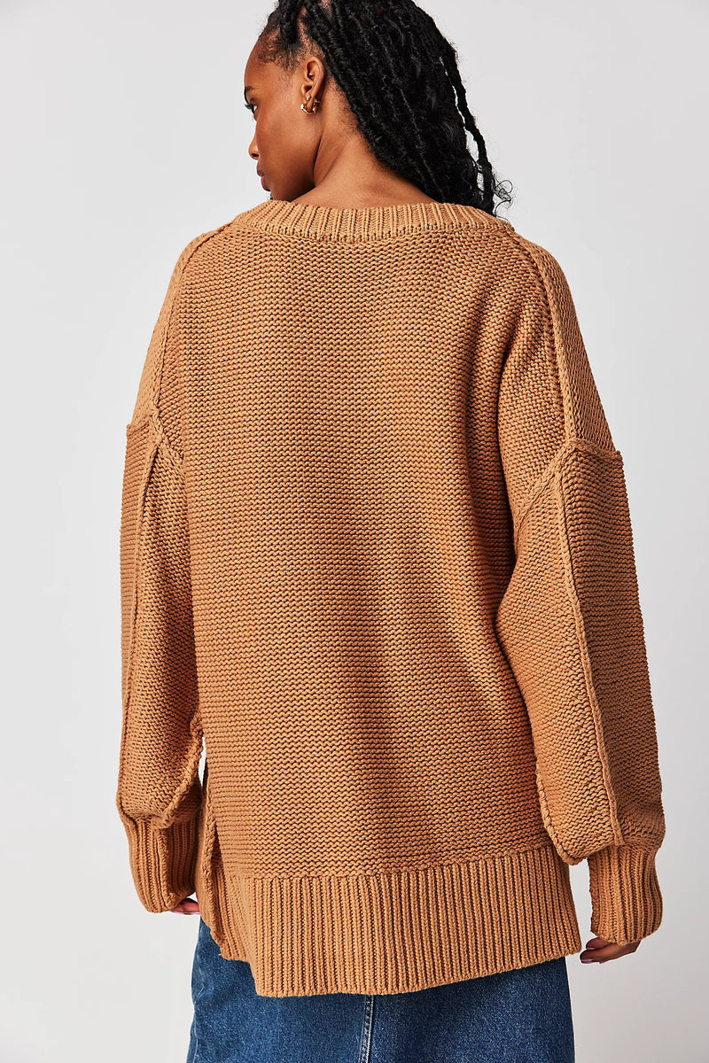 Alli V Neck Sweater Titan