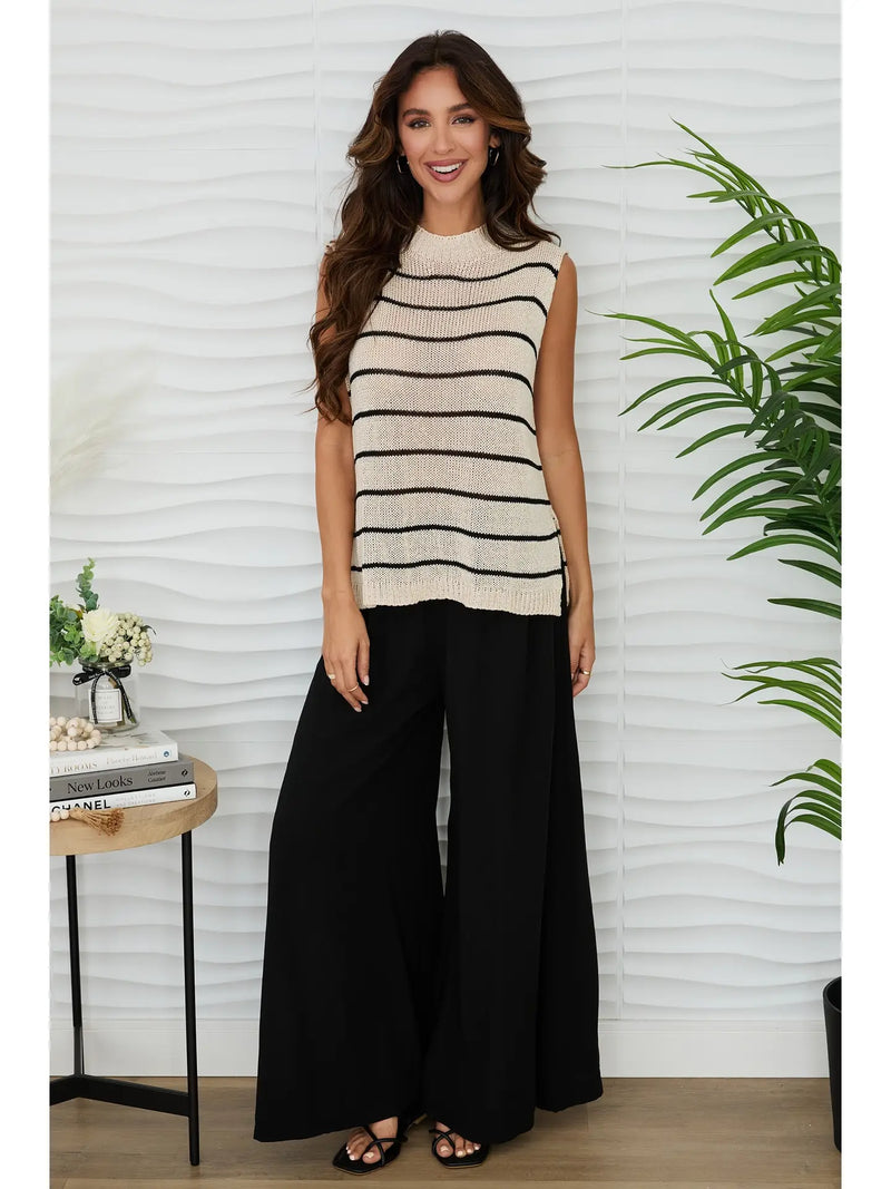 Timeless Stripe Sweater Tank
