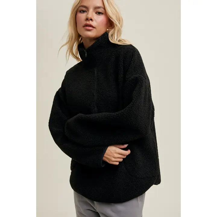 Night Cap Pullover Black