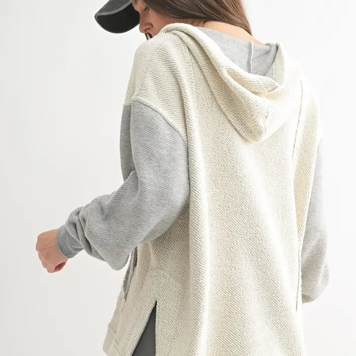 Driftwood Pullover Heather Grey