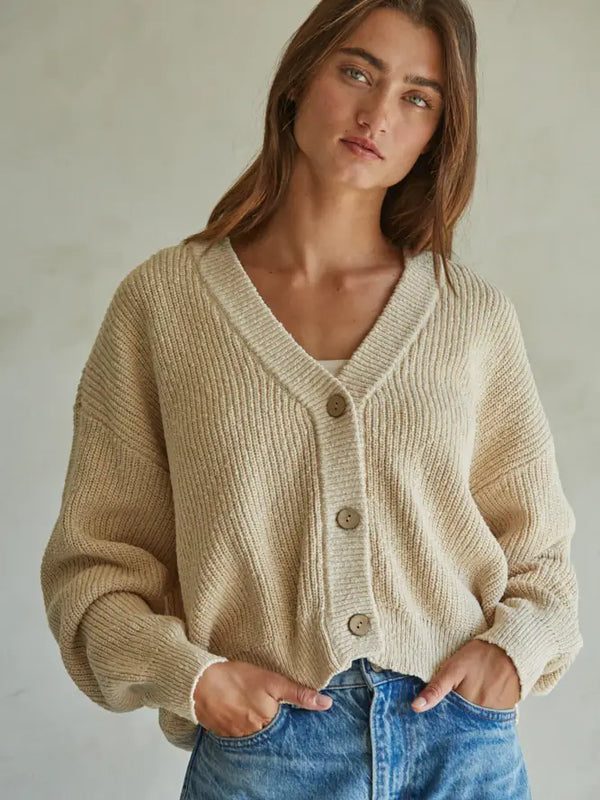 Zelie Cardigan Natural