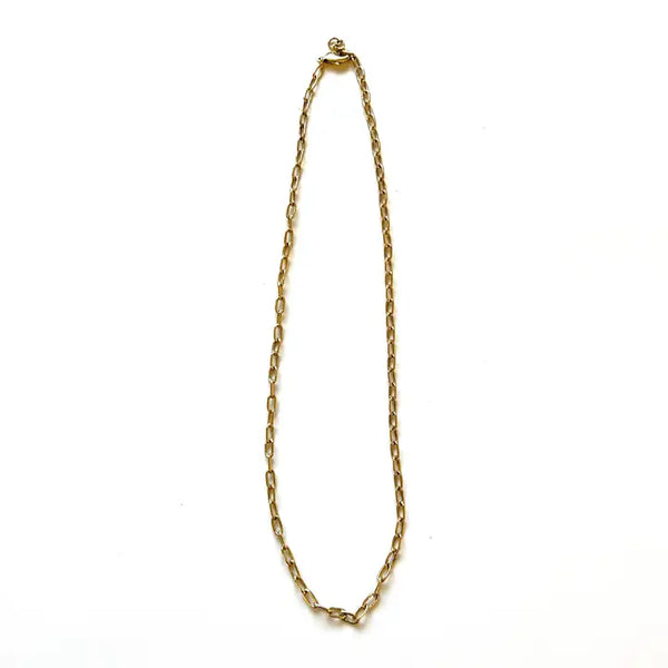 Brass Paperclip Chain