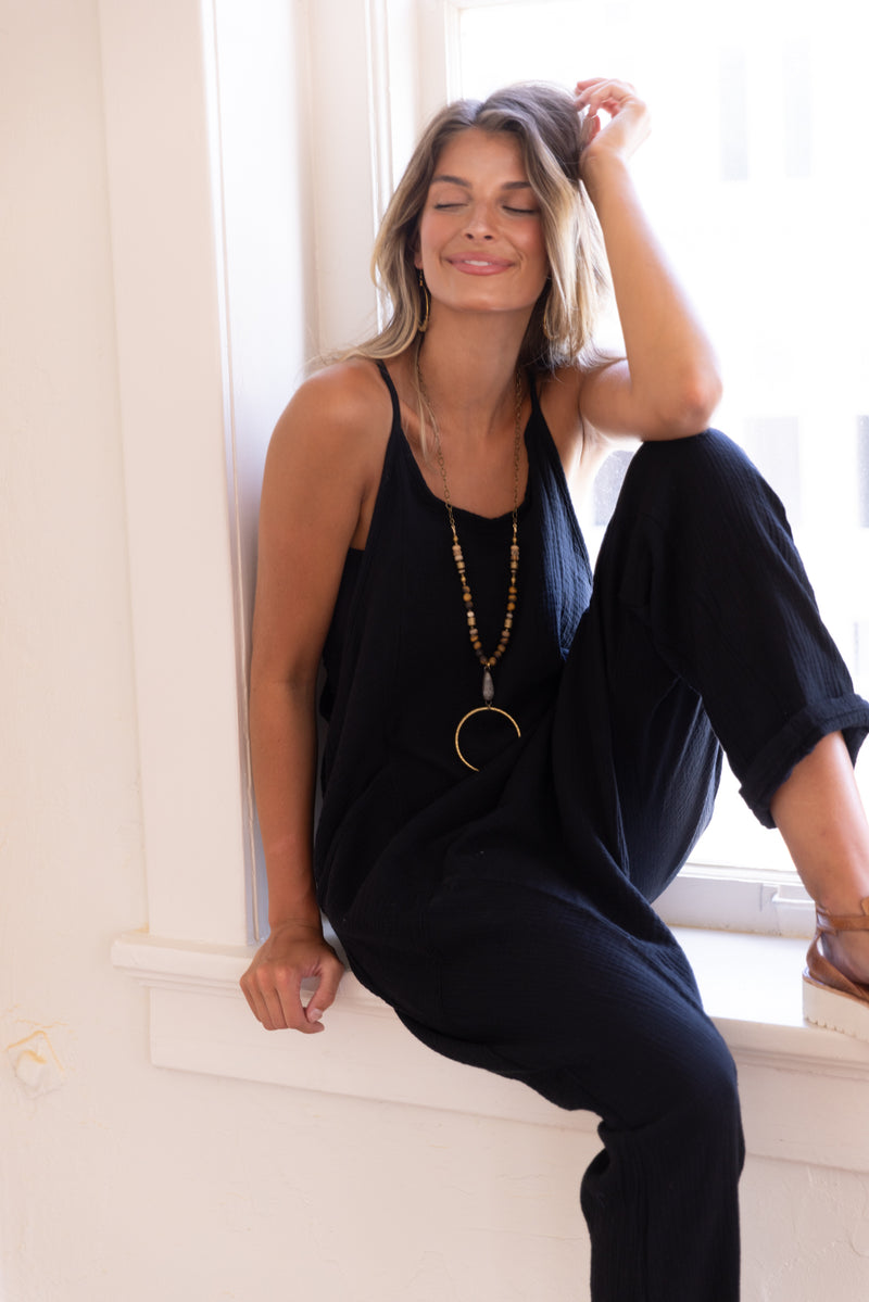 Here We Go One-Piece Black