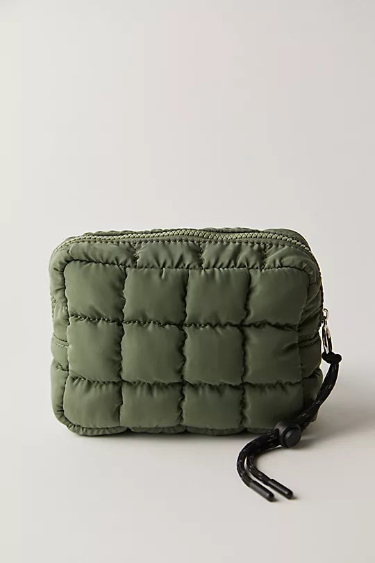 Quilted Mini Case Washed Sage