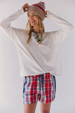 Nina Tee Long Sleeve Ivory