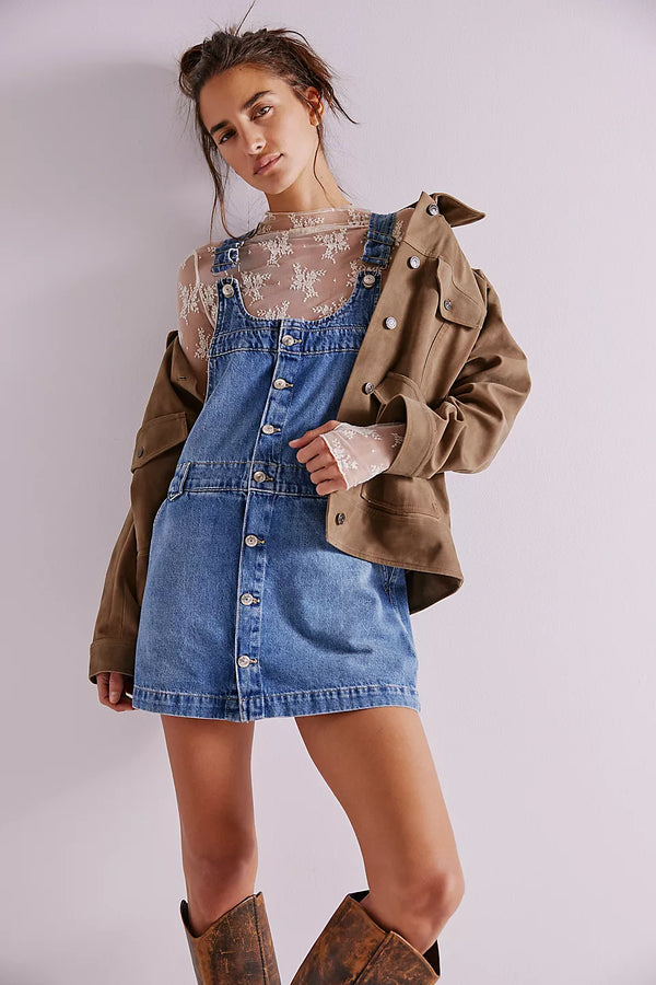 Edie Denim Skirtall Nimbus