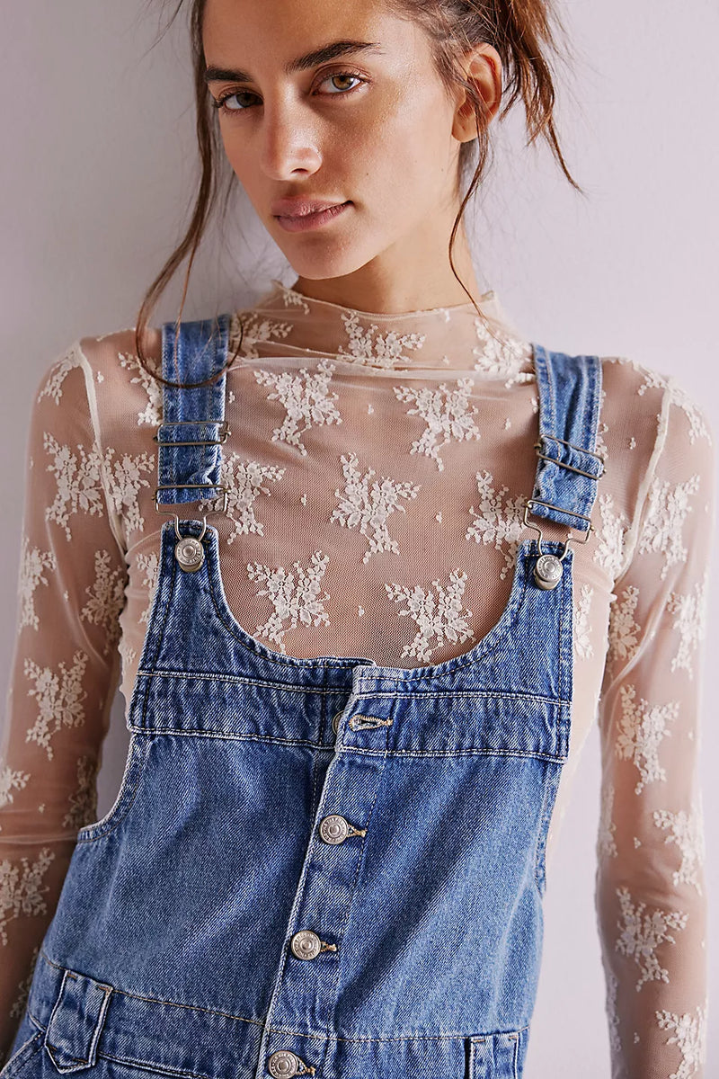 Edie Denim Skirtall Nimbus