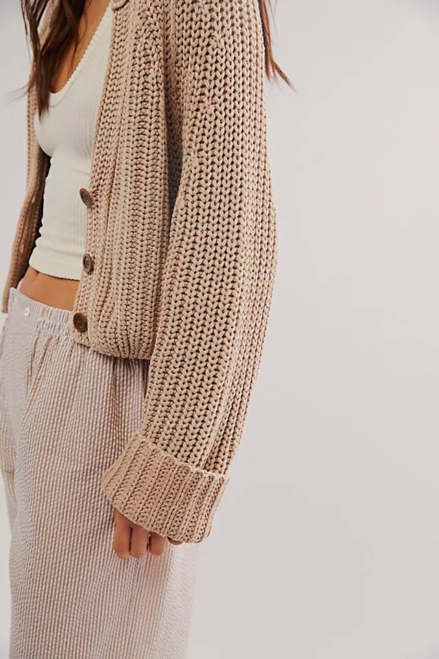 Sweet Nothing Cardi Sandcastle