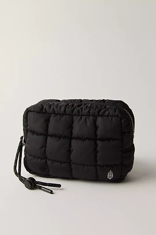 Quilted Mini Case Black