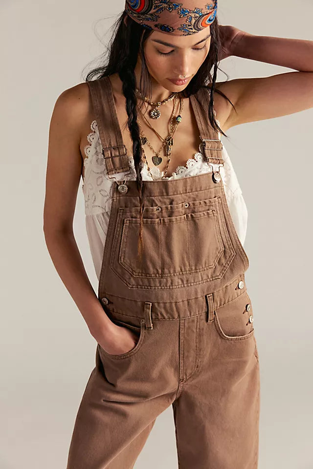 Deep Trance Overalls Brown Sugar