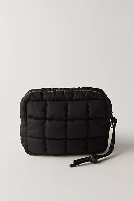 Quilted Mini Case Black