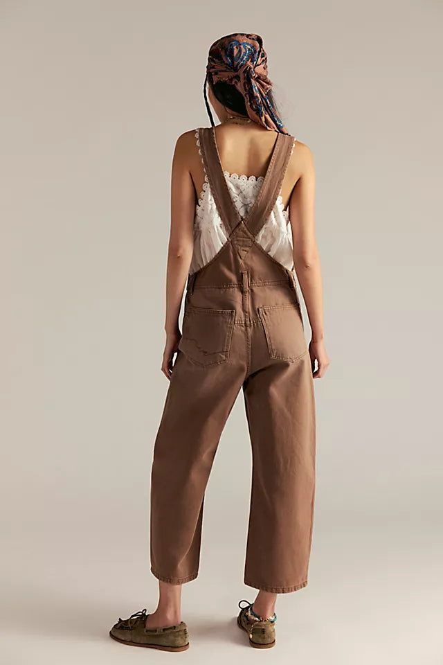 Deep Trance Overalls Brown Sugar