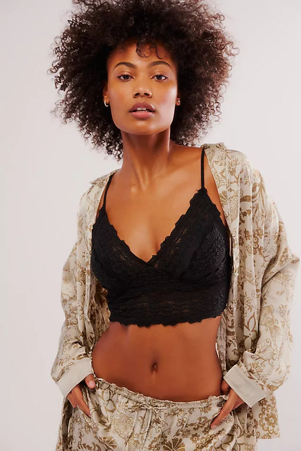 Amina Bralette Black