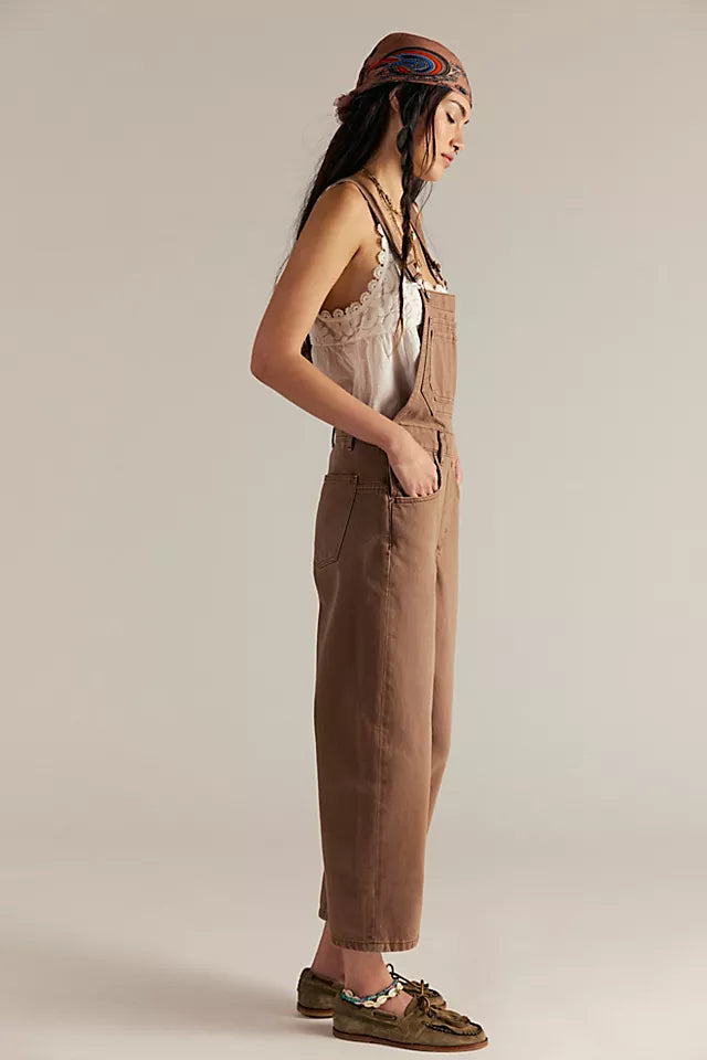 Deep Trance Overalls Brown Sugar